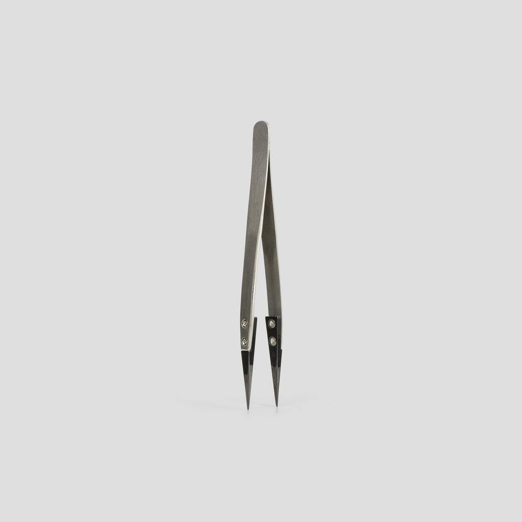 Throat Punch Stainless Steel Ceramic Tweezer