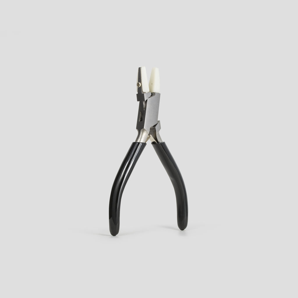 The Beadsmith Double Nylon Jaw Chain Nose Pliers